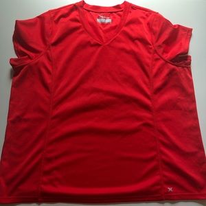 Xersion 3XL red workout quick dry active tee